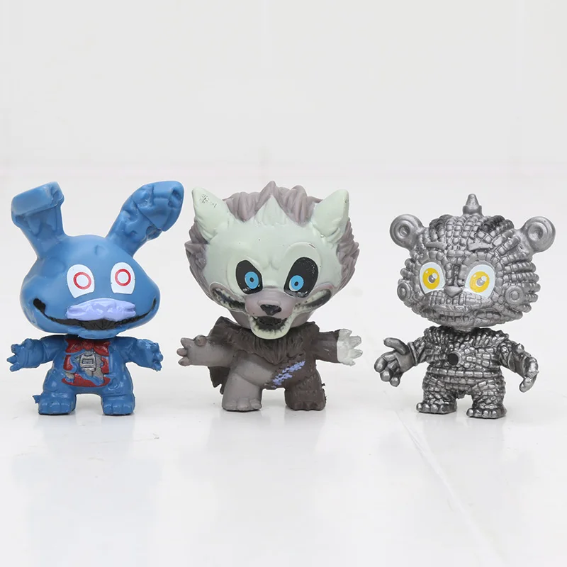 24 шт./компл. пять ночей у Фредди цирк Детские Ennard голые Бонни Foxy Чика Медведь ПВХ