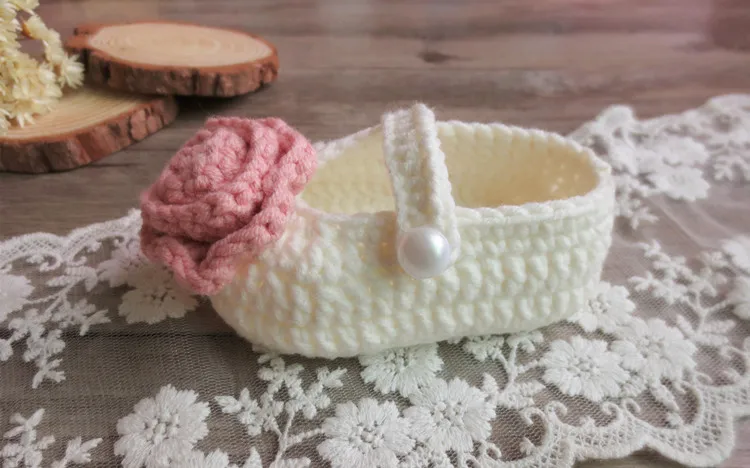QYFLYXUEQYFLYXUE- Handmade crochet cotton baby shoes handmade by hand. Multicolor can be customized | Мать и ребенок