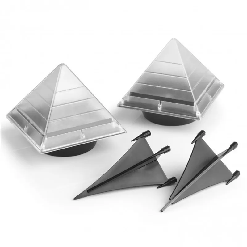 Пирамида солнечной энергии LED подземный свет наземный сад траектория торшер