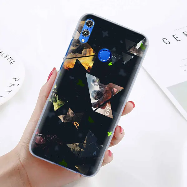 09 Чехол для телефона с логотипом игры Cs Go для huawei Honor 8X 8A Pro 8C 8S 9 10 Lite 20i Honor Play Y7 Y9 чехол - Цвет: 09