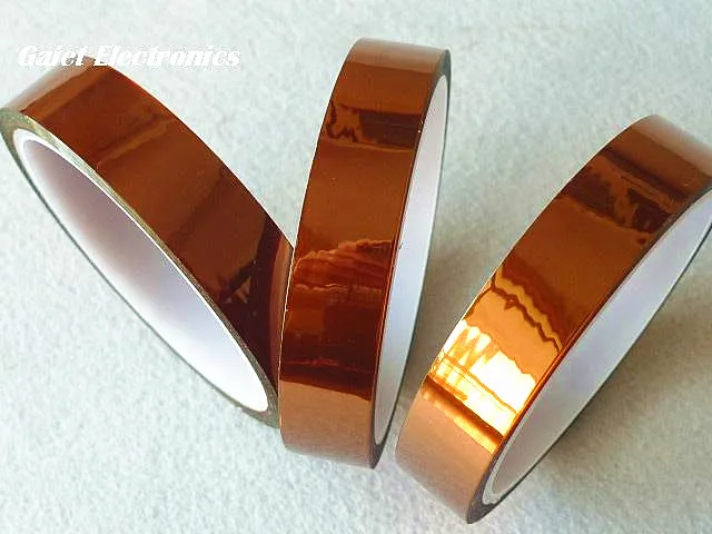 

5PCS High Temperature Heat Resistant Adhesive Tape Roll 33mt*19mm PCB SMT Soldering Shielding