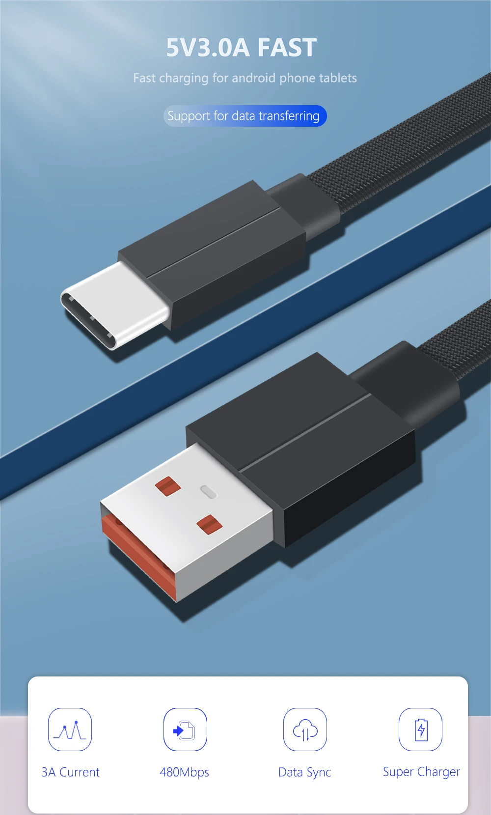 Быстрая зарядка 3 А usb type C кабели Micro провод для Xiaomi huawei samsung кабель синхронизации данных провод Быстрая Зарядка Кабели для мобильных телефонов