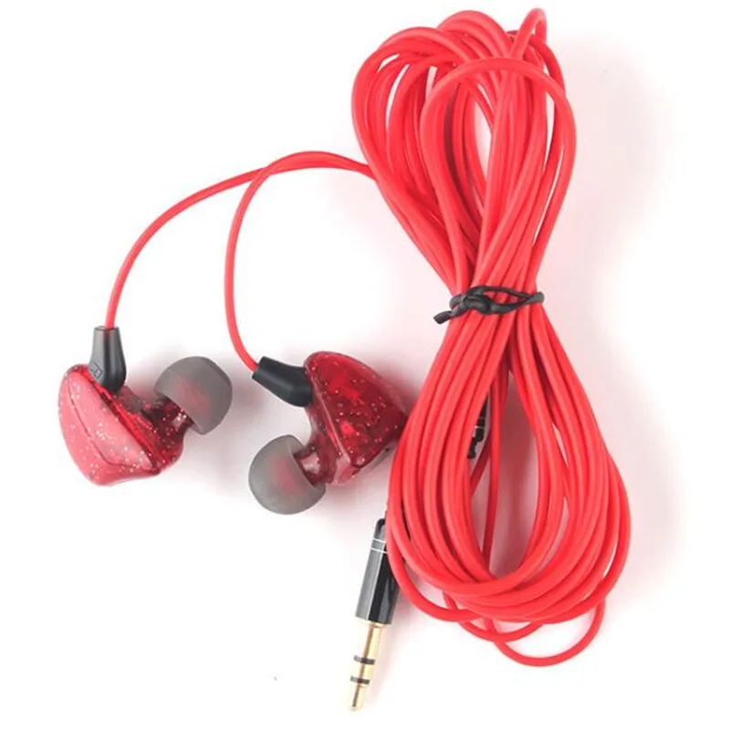 Наушники вкладыши цветная гарнитура Hi Fi наушники басовые для телефона из ТПЭ