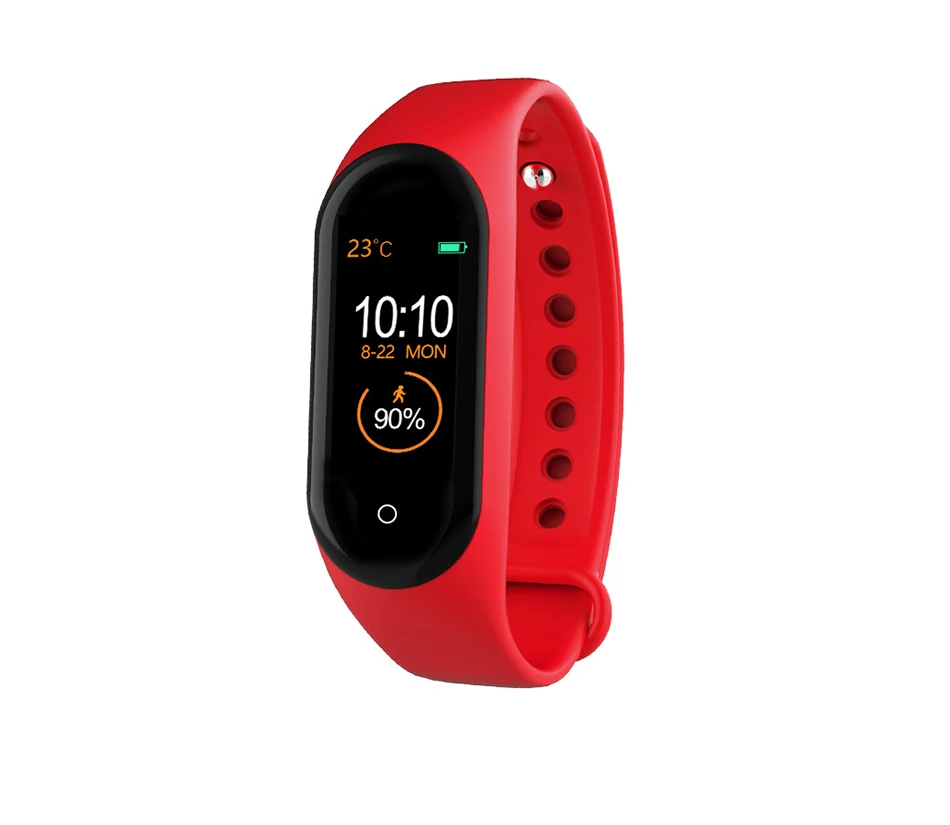 M4 Smart Bracelet Newest Bluetooth Sport Watch Smart Band Color Screen Waterproof Heart Rate Fitness For Android IOS
