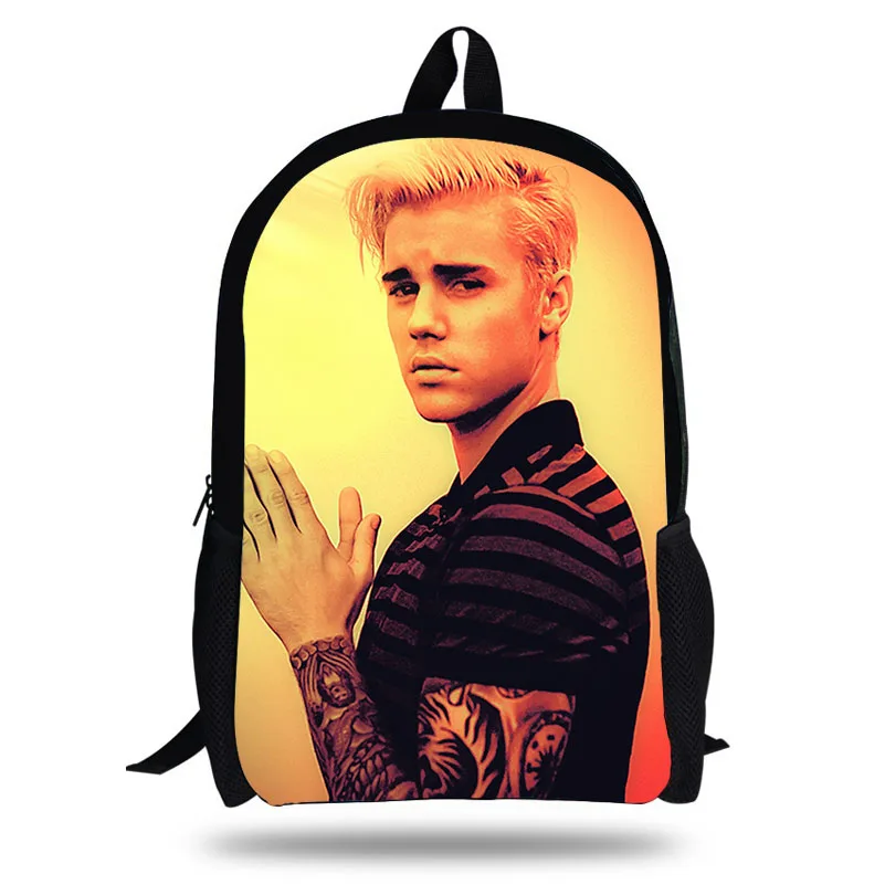 Calopaker 2018 новые Happy Satchels Джастин Бибер модные школьные сумки для детей рюкзаки