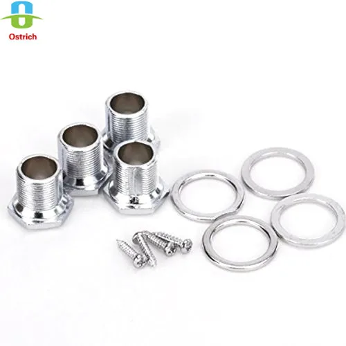 4R Колки для бас-гитары машины головки Тюнинг колышки (серебро) | Спорт и