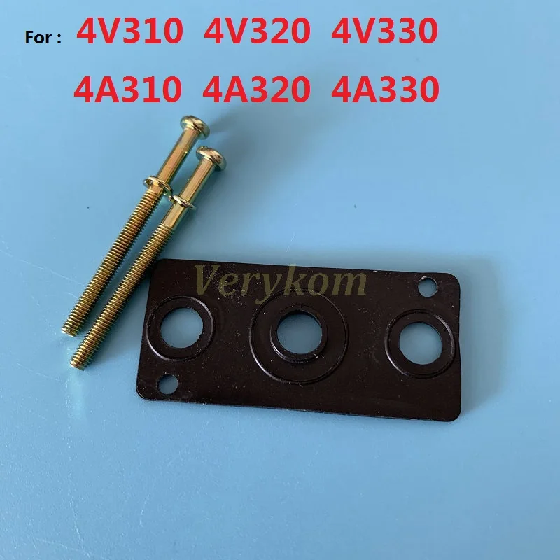 300M gasket 10X пневматический Airtac коллектор основание металлический блок Крышка Заглушка Торцевая крышка уплотнение Прокладка P-100M/200 M/300 M/400M-R2 100MR2 200MR2 - Цвет: 300M gasket