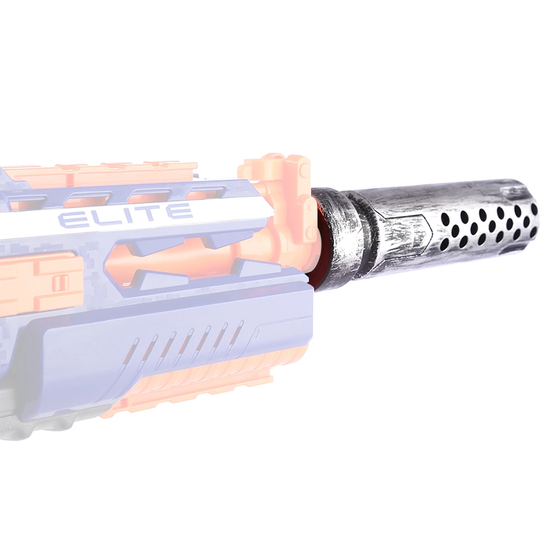 Пластиковый внешний вид Модифицированная часть передней трубки для Nerf Stryfe/Rapidstrike/Retaliator/для Nerf Modulus регулятора