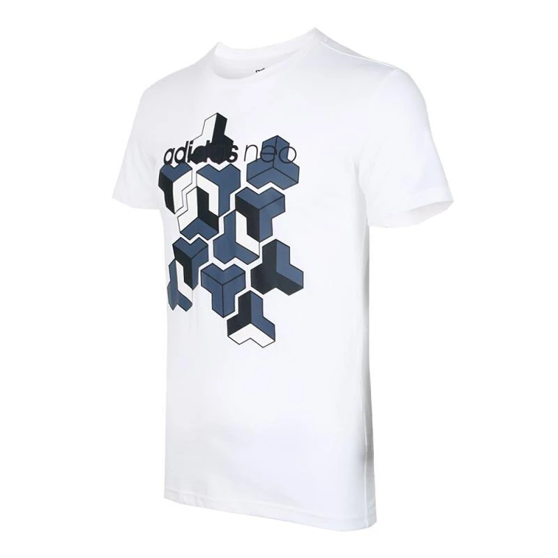 Оригинальное новое поступление 2018 мужские футболки Adidas Neo Label M CS BRND T спортивная