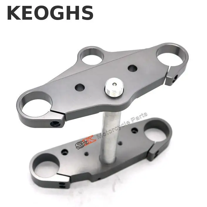 Keoghs мотоциклетные тройные деревья Cnc алюминиевая верхняя часть и зажим бутылки