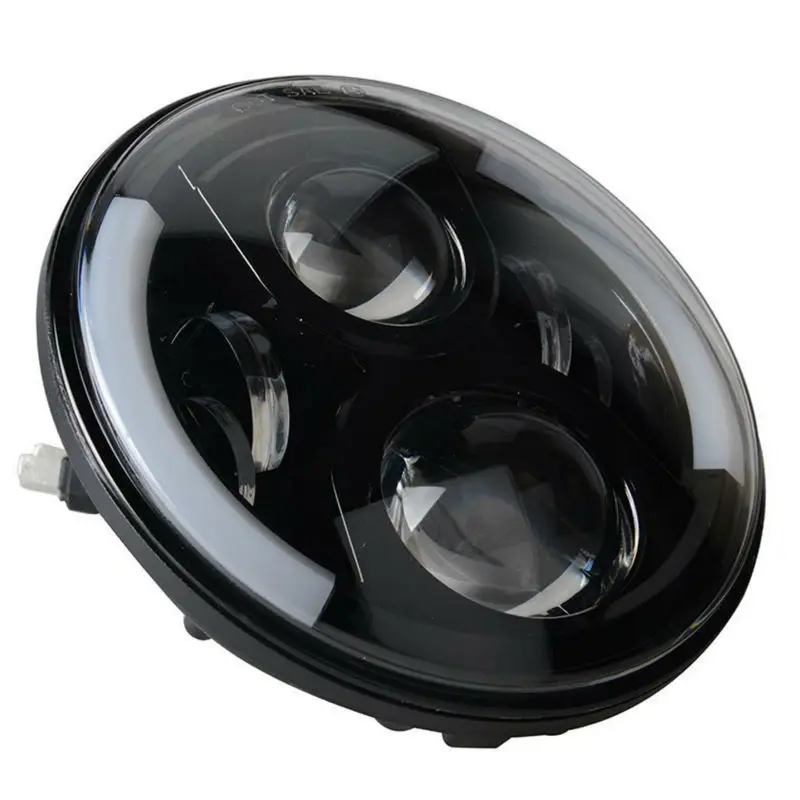 1 шт. 7 ''дюймов H4 H13 60 Вт 3000 лм круглый светодиодный прожектор-Фара с белым