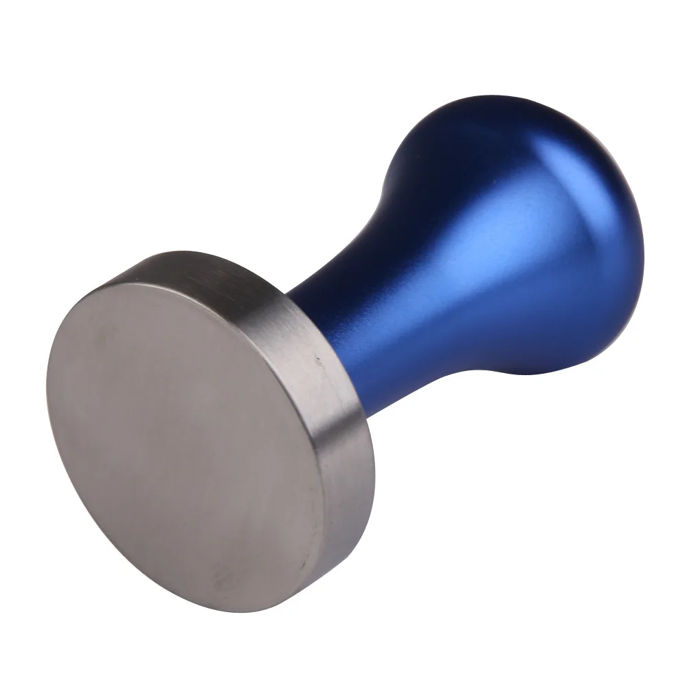 Новый синий из нержавеющей стали кофе вскрытия кофеварка эспрессо пресс плоское