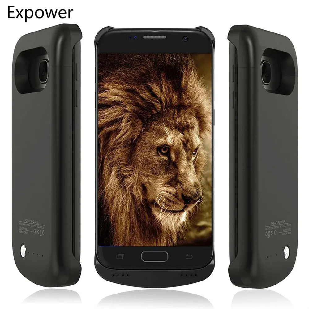 Extpower 5200 мА/ч Батарея Зарядное устройство чехол для samsung Galaxy S7 эджер Powerbank