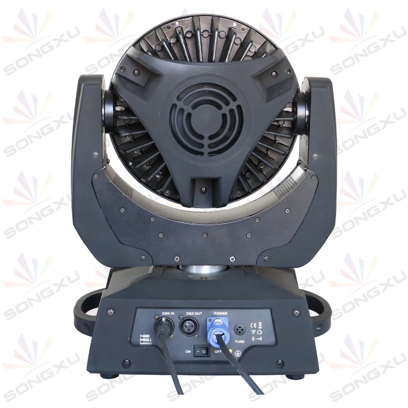 SONGXU F light чехол 2 в 1 108X3W RGBW светодиодный светильник с подвижной головкой