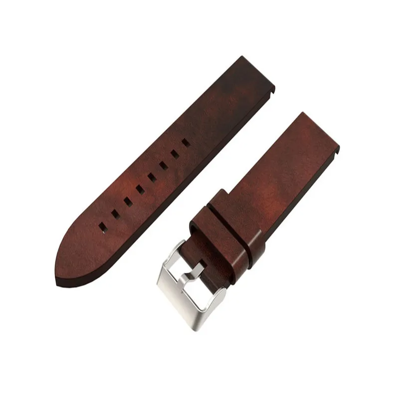 

High Quality Luxury Leather Strap Replacement Watch Band With Tools For Garmin Fenix 5 GPS Watch 80620
