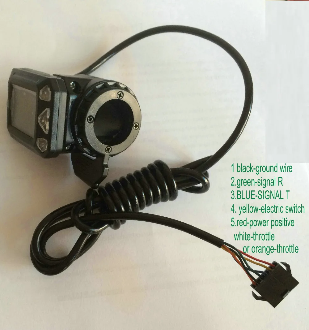 Дисплей с переключателем передач и BLDC контроллером 24v36v48v60v400w450w для
