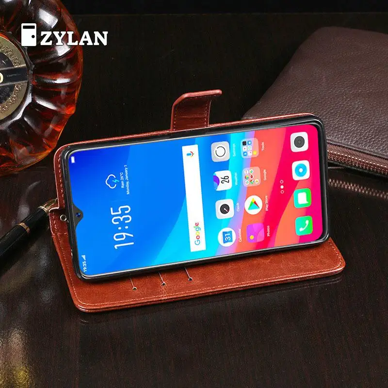 ZYLAN для OPPO F9 Pro чехол 6 3 дюйма роскошный флип кошелек кожаный Fundas магнитные сумки