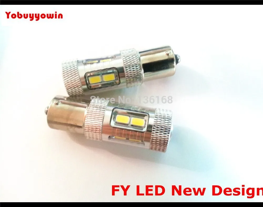 

Free Shipping 4 Pcs 5630/5760 SMD Led 1156 P21W 382 BA15s Indicator Amber/Orange Bulbs (opposite pins)