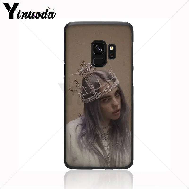 Yinuoda Billie Eilish 13 девушка сделай сам роскошный высокий протектор на конце телефона
