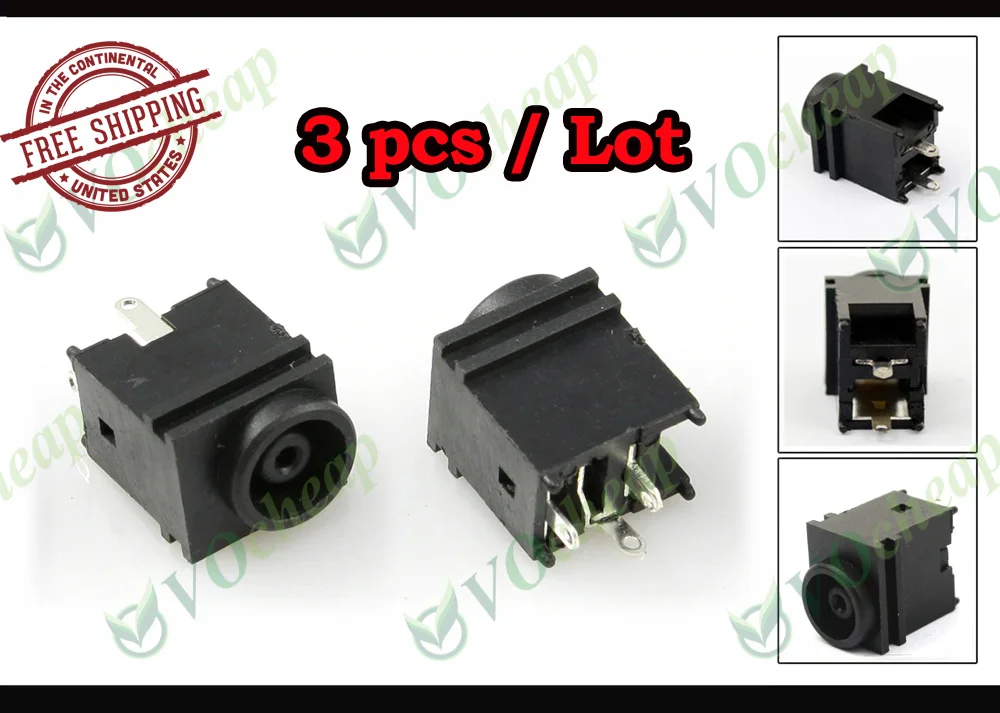 3 x разъем питания постоянного тока для ноутбука Sony VGN BZ C1 GS FS FW FZ N NR NS P S SR SZ TX TZ X505 PCG