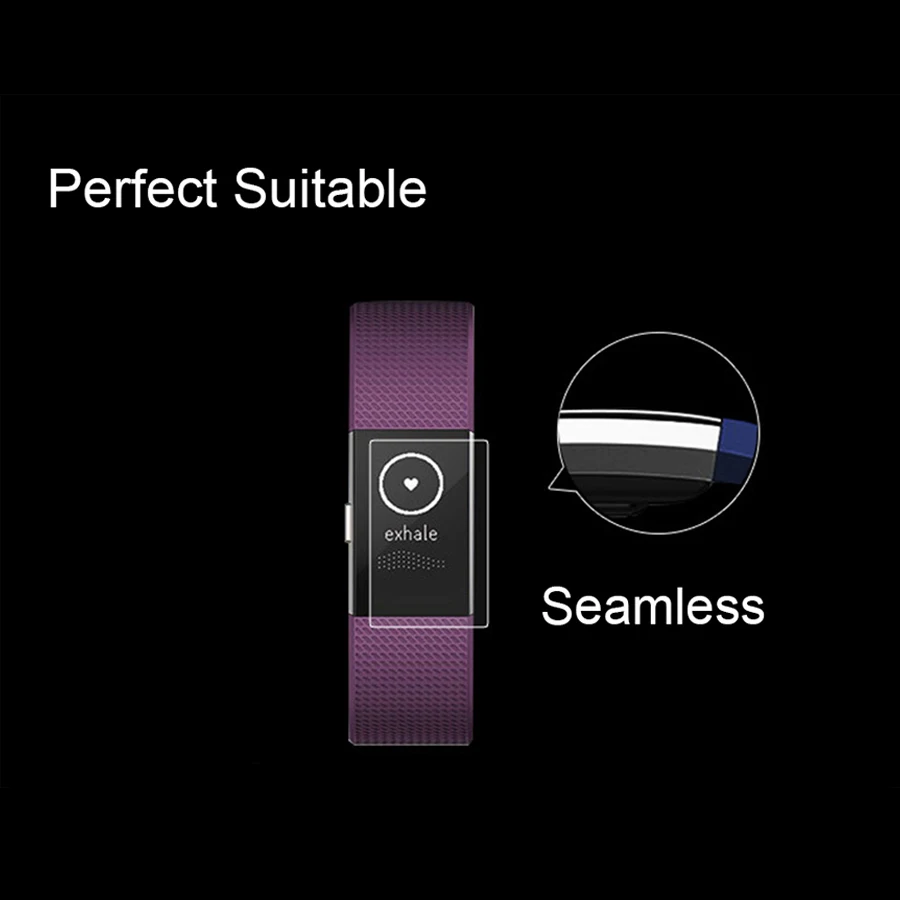 Защитная пленка PETENRY HD для Fitbit Charge 2 прозрачная ультратонкая экрана из ТПУ с