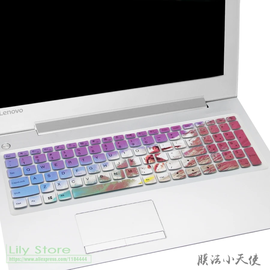 Защитная пленка для клавиатуры 15,6 дюймов для lenovo Ideapad 15 110-15ISK V310 310s 510-15IKB 310-15ISK 15IKB 15ISK