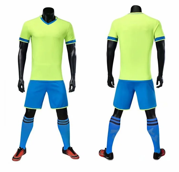Kids Men 2018 2019 Women Soccer Jerseys Set Blank Sports Football Training Uniforms Suit Pockets Team Sets Custom | Спорт и
