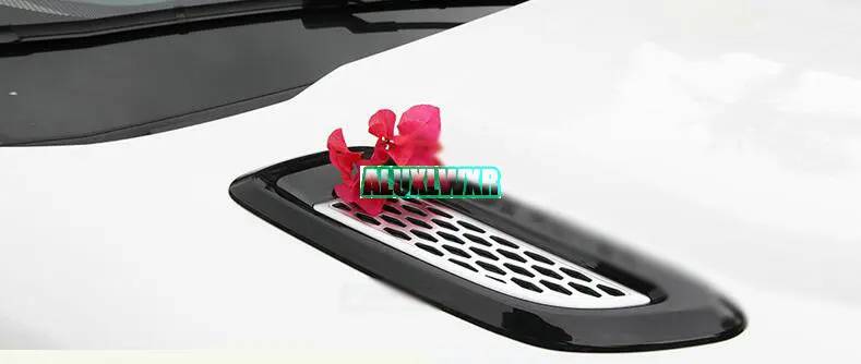 Для Land Rover Range Rover Evoque Sport Discovery 3 4 5 LR4 freelander 1 2 черный капюшон вентиляционное отверстие на выходе крыло накладка 2010