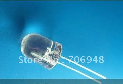 

Through Hole water clear super bright 8mm fast/slow flash led diode