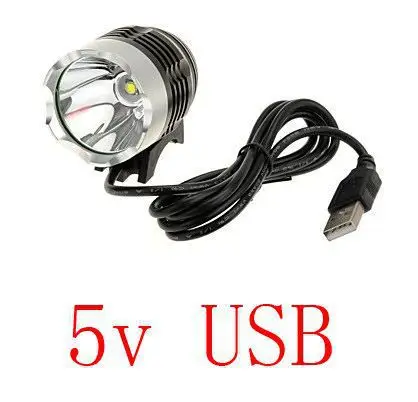 Светодиодный налобный фонарь XML T6 USB головной светильник велосипед 5V флэш