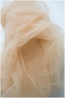 soft skintone tulle lace fabric nude mesh fabric wedding gown veil flower girl dress lace couture 150cm wide