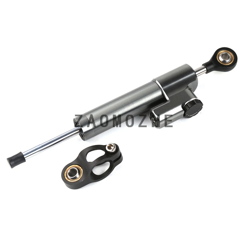 Titanium Bracket Мотоциклы с ЧПУ Алюминий сплав Регулируемая рулевая стабилизации демпфер кронштейн комплект для обслуживания для kawasaki Z650 - Цвет: Titanium Bracket