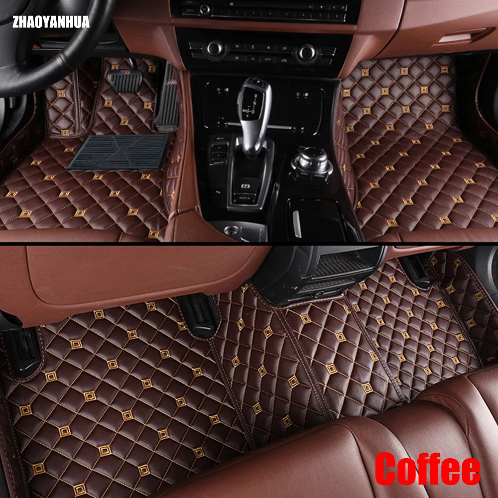 

ZHAOYANHUA Car floor mats for Buick Enclave Encore Envision Regal Excelle GT XT 5D car-styling carpet floor liner