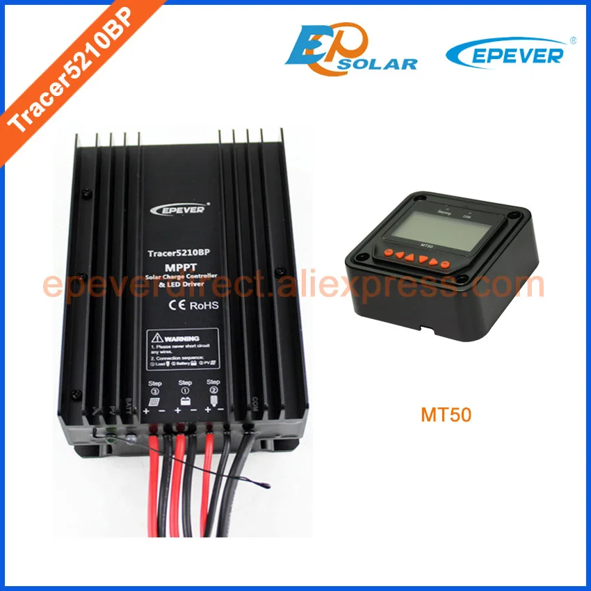 Солнечная батарея EPEVER brand Tracer5210BP + регулятор mppt 20A 20amp для 24v 520w солнечной панели