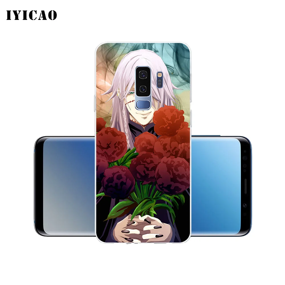 IYICAO Under taker Black Butler Soft Silicone Phone Case for Samsung Galaxy S10e S10 S9 S8 Plus S7 Edge TPU Cover | Мобильные