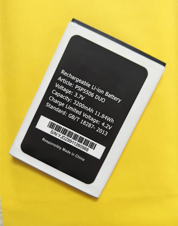 AZK 3 7 V 3200mAh Замена PSP 5506 DUO батарея для Prestigio Grace Q5 5506DUO аккумулятор мобильный телефон