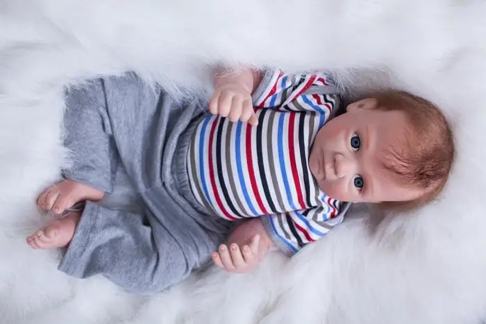 Reborn Baby Dolls 20 ''ручной работы реалистичные детские силиконовые виниловые куклы