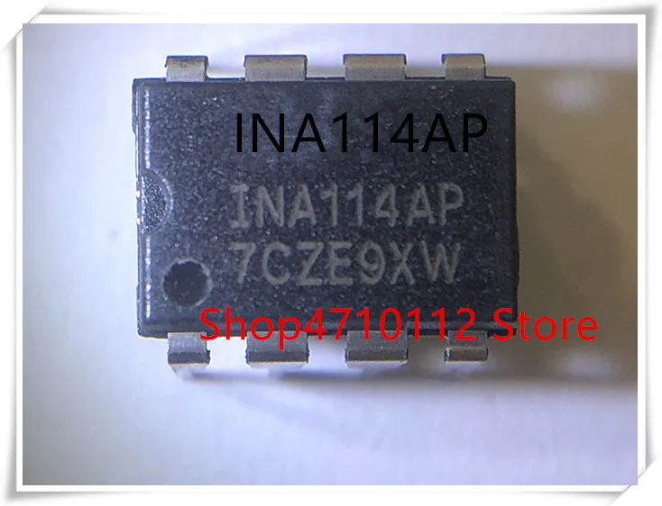 Новинка 10 шт./лот INA114AP INA114 DIP-8 модуль IC
