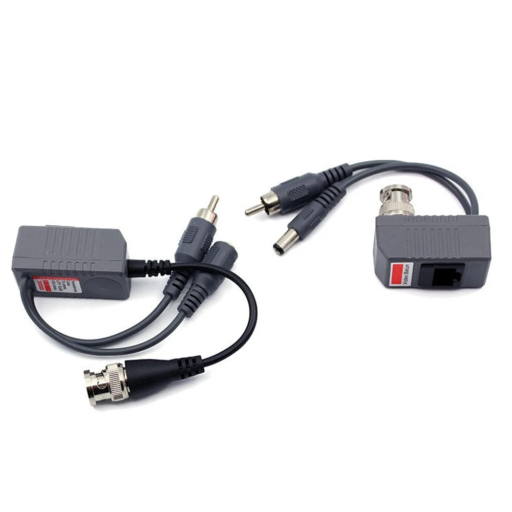 1CH Пассивный Видео разъем питания RJ45 Balun для камеры видеонаблюдения DVR бесплатная
