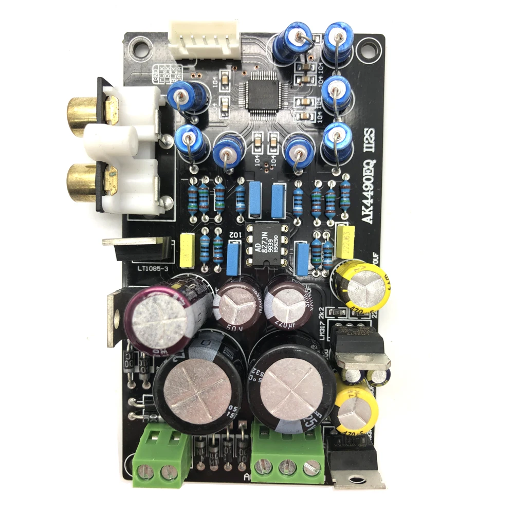 Декодер DAC Lusya AK4490 II2S с поддержкой 32 бит 768K собранный декодер | Электроника