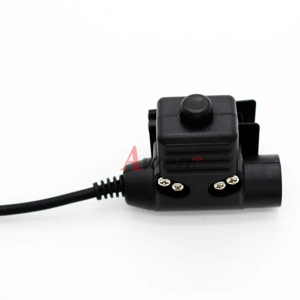 XQF U94 PTT кабель для Z Tactical Bowman Elite II HD01 HD02 HD03 гарнитура Motorola TLKR T3 T4 T5 T5428 FR50 T6200 SX500 T6210|ptt