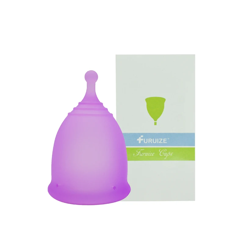 1pc-Cup-Purple Стиль, Спортивная менструальная чашка, медицинский класс, силиконовая женская гигиеническая менструальная чашка, многоразовая Женская менструальная чашка - Цвет: 1pc-Cup-Purple