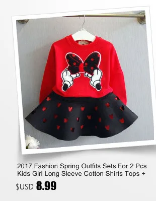 2PCS tops+skirt Toddler girl clothes full sleeve coat girl tracksuit baby girls clothes kids clothes sets children clothing