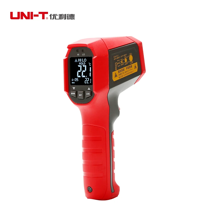 UNI-T UT309D Профессиональный Бесконтактный инфракрасный термометр-35~ 650C EBTN дисплей пылезащитный и водонепроницаемый C/F варианты термометр