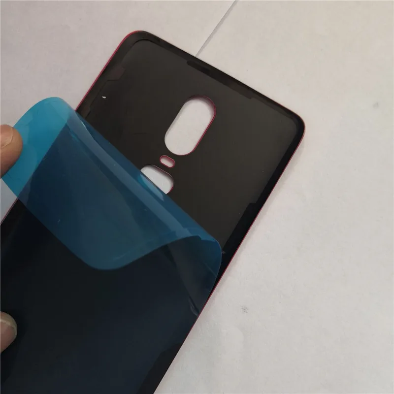 Задняя крышка Oneplus6 для Oneplus 6 One Plus корпус стеклянный аккумулятор дверь смартфона