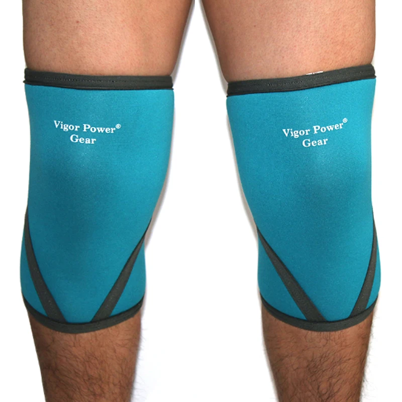 Шестерня Vigor Power Gear 7 мм рукава из неопрена для подъема коленей поддерживает