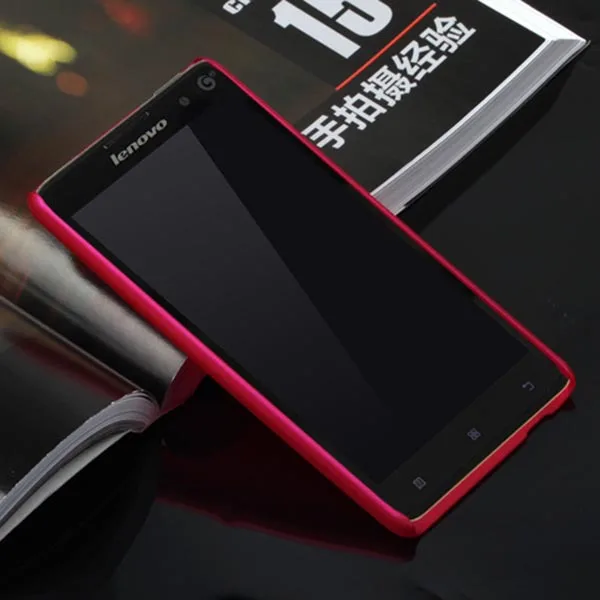 100% New Hot Selling High Quality Multi Colors Luxury Rubberized Matte Hard Case Cover For Lenovo S898T Free Shipping |