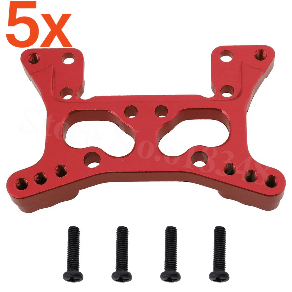 

5PCS/LOT Aluminum Front Shock Tower Plate Mount For HQ 1/16 731 732 733 734 RC Off Road Buggy Monster Truck Rally Replacement