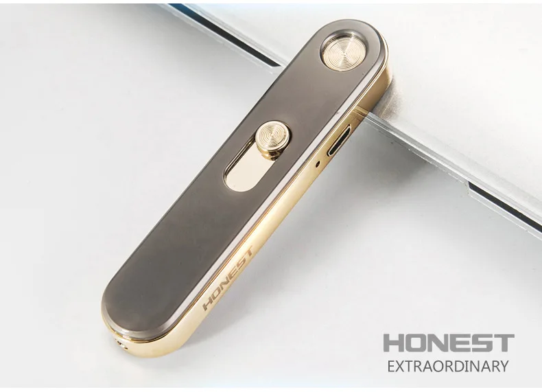 Новейшая USB дуговая Зажигалка металлическая ветрозащитная перезаряжаемая Зажигалка для сигарет беспламенная электрическая многоцветная красиво упакованная коробка