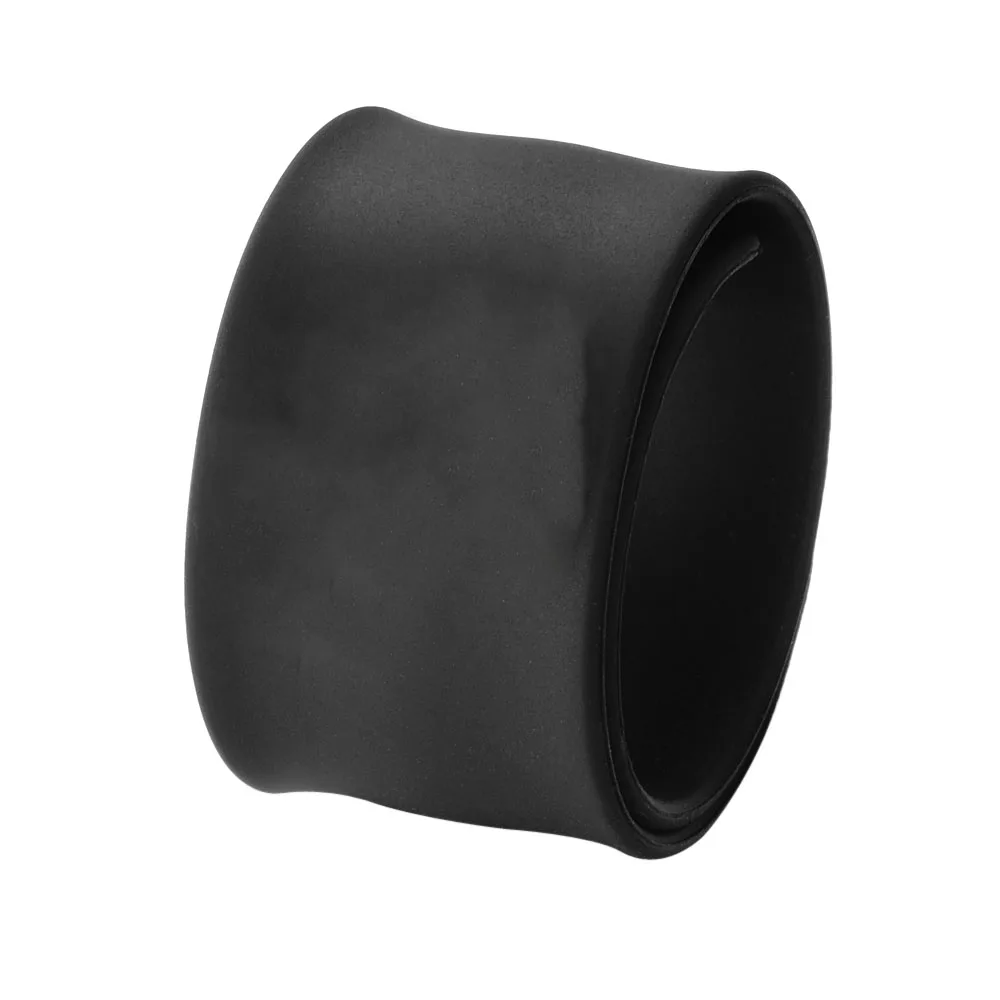 blank black 10 шт./лот Vocheng Snap ювелирные изделия 6 карамельных цветов дети подходят 18 мм защелки репеллент СЛЭП силиконовый браслет для детей подарок NN-722* 10 - Окраска металла: blank black